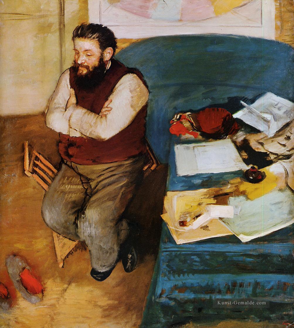 Diego Martelli Edgar Degas Ölgemälde